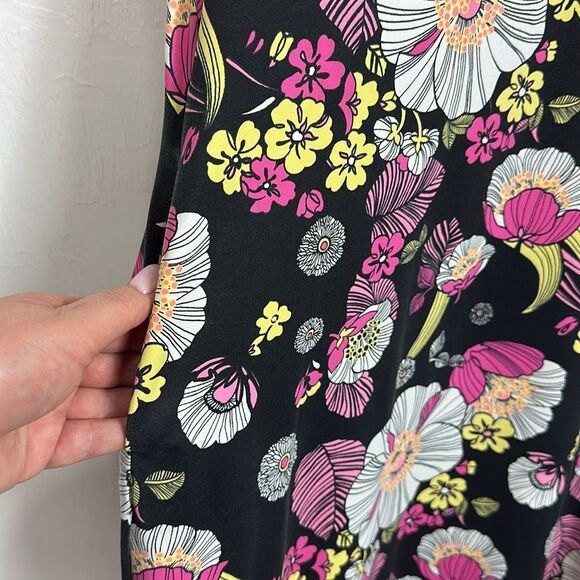 Sunsets & Sweet Tea Colorful Floral Print Anywhere Dress With Pockets Size XL - Picture 2 of 10